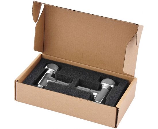 Прямой кран-вентиль SG ручка колпачок, хром, 1х3/4 г/ш, 2 шт 8831SCH0510/2 – изображение 2