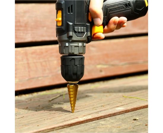 Сверло ступенчатое DH23 4-20 мм DEKO 065-0691 – изображение 3