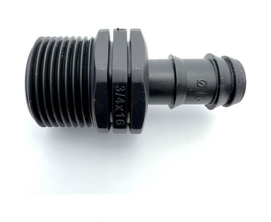 Адаптер Профитт НР 3/4" для магистральной трубки 16 мм 1892174 