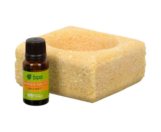 Соляной испаритель, масло эфирное Банные Штучки Эвкалипт 32483 