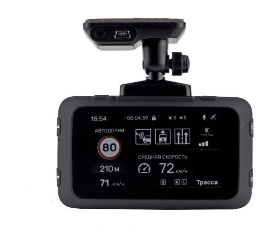 Комбо-устройство INCAR Brooklyn/GPS сигнатурный радар-детектор, видеорегистратор, доп. камера SDR-170 