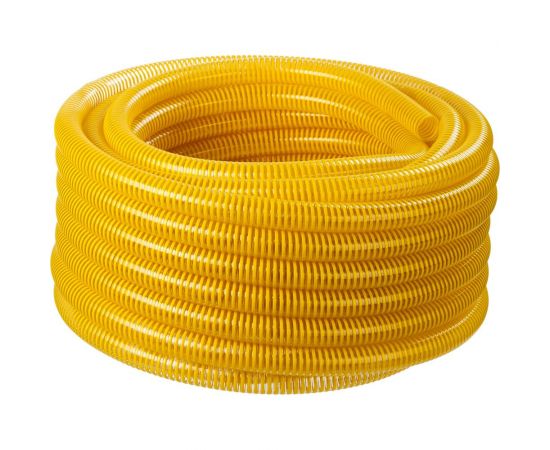 Шланг напорно-всасывающий ЗУБР со спиралью ПВХ, 30 м; 38 мм 10 атм 40327-38-30 