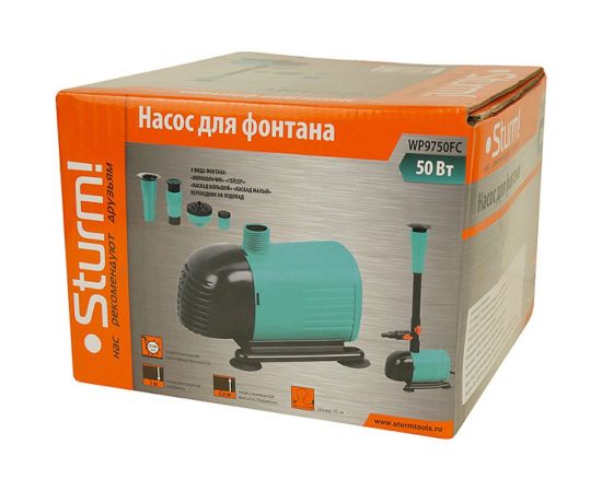 Фонтанный насос Sturm WP9750FC – изображение 2