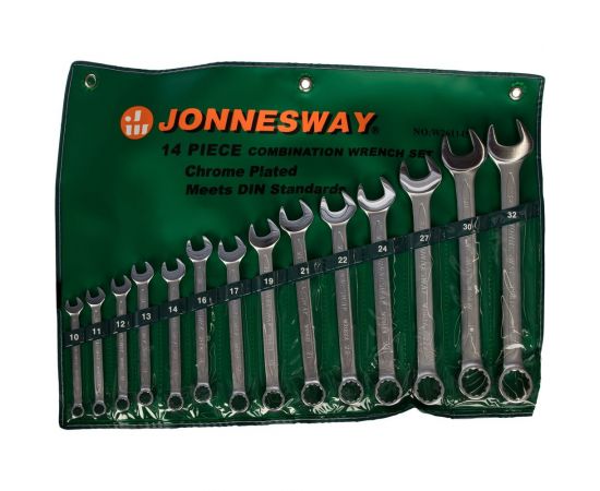 Набор комбинированных ключей Jonnesway 10-32мм W26114S – изображение 2