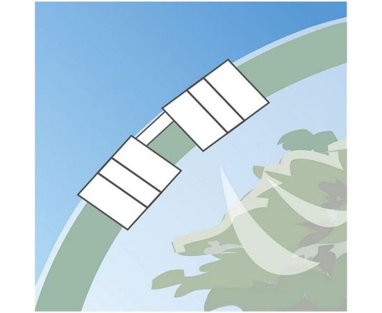 Зажим для крепления пленки к каркасу парника Grinda d=12 мм, 20 шт. 422317-12 – изображение 2