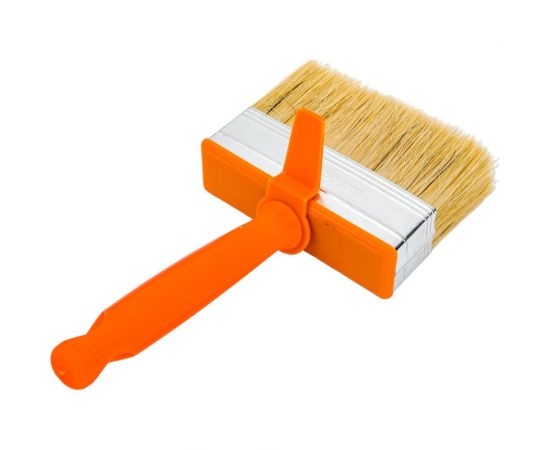 Кисть-макловица Петрович П065-310 30х100 мм, светлая натуральная щетина, пластиковая ручка 4100000271 – изображение 3