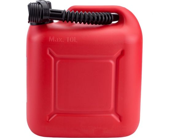 Канистра полиэтиленовая красная для ГСМ с заливным устройством 10 л REDMARK RM800010 – изображение 9
