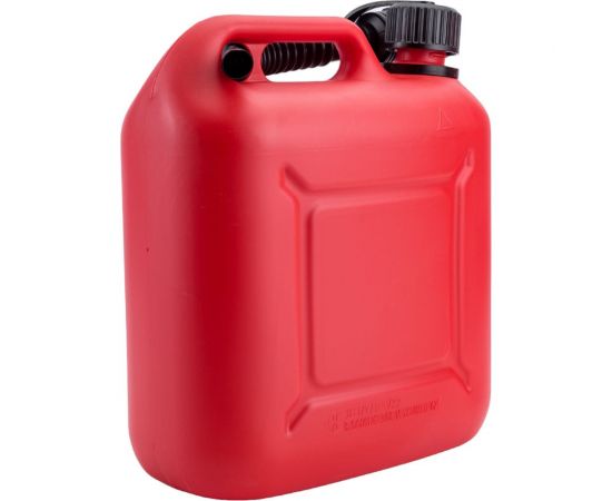 Канистра полиэтиленовая красная для ГСМ с заливным устройством 10 л REDMARK RM800010 – изображение 7