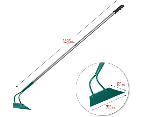 Мотыга с трапецевидным профилем GRINDA PROLine 215 мм 39595 – изображение 3