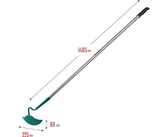 Мотыга с D-образным профилем GRINDA PROLine 225 мм 39599 – изображение 9