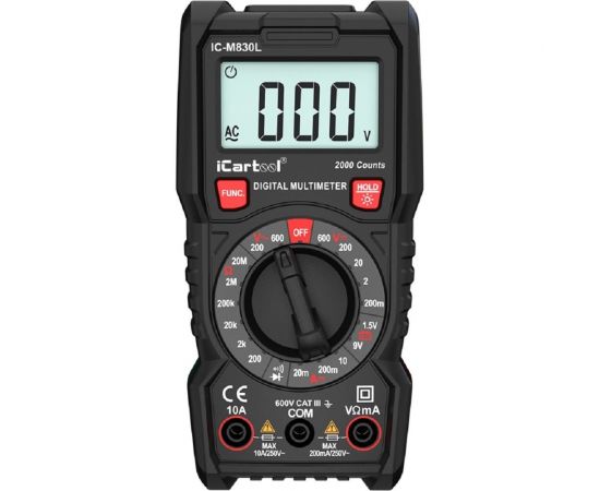 Цифровой мультиметр iCartool IC-M830L 