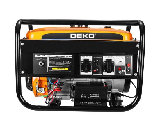 Бензиновый генератор DEKO dkeg210-e, 3.2 квт, электростартер 065-1085-1 – изображение 7