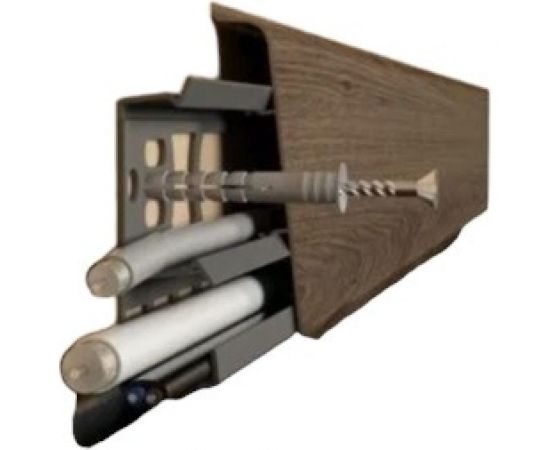 Плинтус Arbiton Indo 140 Дуб Тасманский, 2500x70x26 мм 391543 – изображение 3