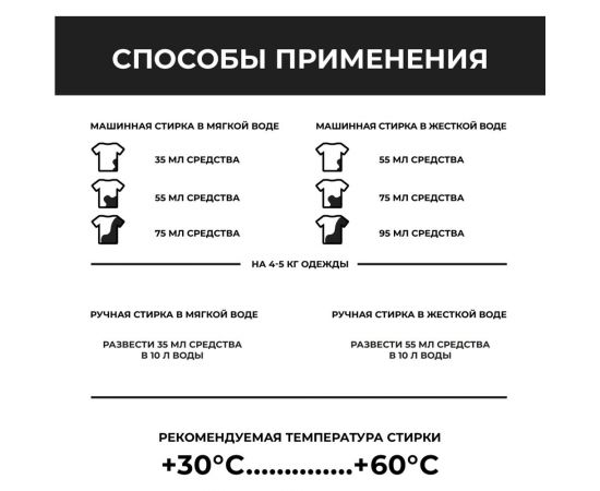 Гель для стирки черного белья Green Cat BLACK 1.5 л 308410 – изображение 6