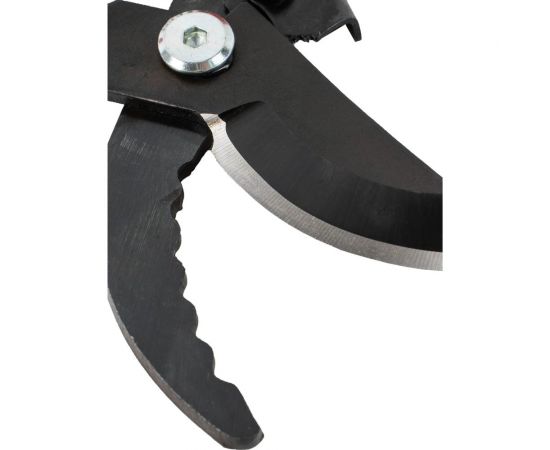 Секатор прямого реза КЭС 230 мм, зубчатое лезвие, пластиковые рукоятки 21000004 – изображение 3