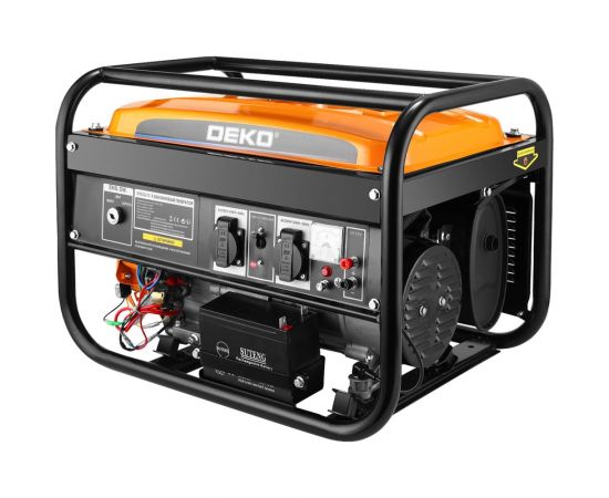 Бензиновый генератор DEKO dkeg210-e, 3.2 квт, электростартер 065-1085-1 – изображение 6