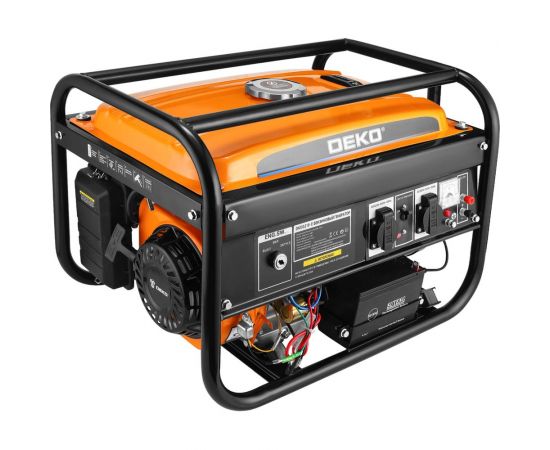 Бензиновый генератор DEKO dkeg210-e, 3.2 квт, электростартер 065-1085-1 – изображение 3