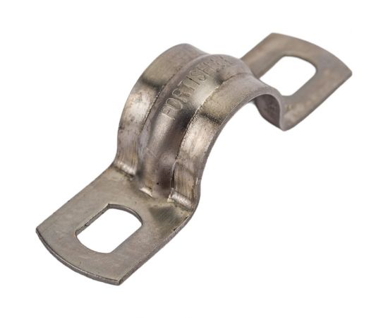 Металлическая двухлапковая скоба FORTISFLEX СМД INOX 10-11 80981 