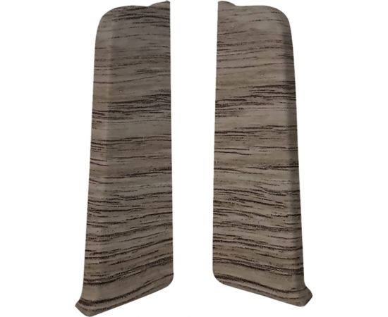 Заглушка для плинтуса Волшебная палочка Home ПВХ, 70 мм, в упаковке пара, 2 шт., 7018 УТ000075225 