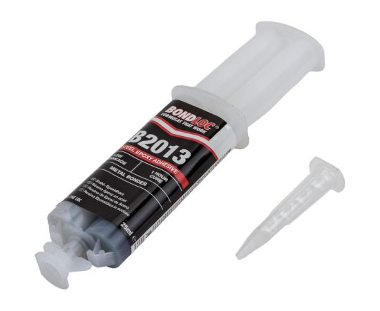 Металлонаполненный 2К эпоксидный клей повышенной прочности в шприце Bondloc B2013 25 мл B201325ML 