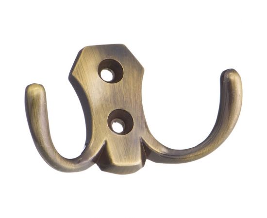 Мебельный крючок KERRON Д82 Ш45 В26, античная бронза KR 0020 AB 