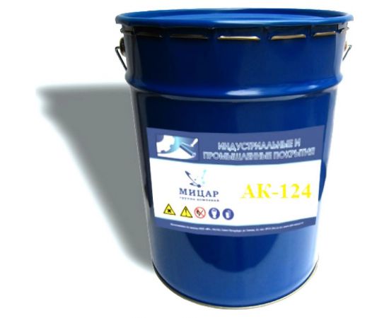 Фасадная краска Мицар АК-124 25 кг белая УТ000010498 
