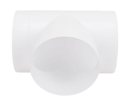 Тройник Т-образный пластик 15ТП 150 мм ERA 90-02288 – изображение 4