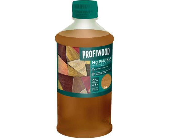 Морилка Profiwood на водной основе, дуб, 0.5 кг 67941 – изображение 2