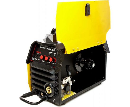 Сварочный бестрансформаторный аппарат REDVERG RD-MIG/MMA200, полуавтомат 6632723 – изображение 6