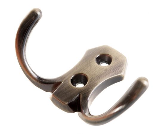 Мебельный крючок KERRON Д82 Ш45 В26, античная бронза KR 0020 AB – изображение 4