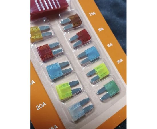 Предохранители Airline МИКРО 2 в блистере 10 шт. 5-30 А AFU-MK-07 – изображение 3