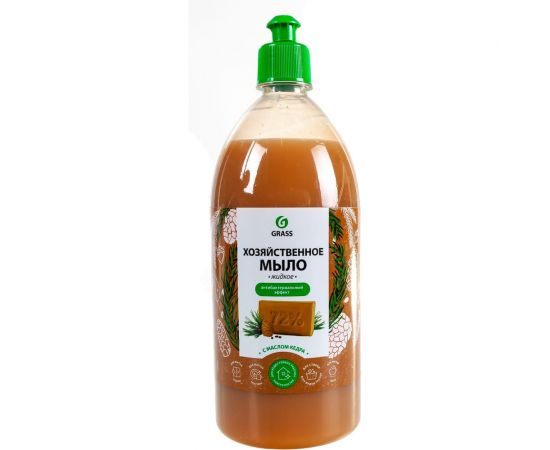 Жидкое хозяйственное мыло Grass с маслом кедра 125549 – изображение 3