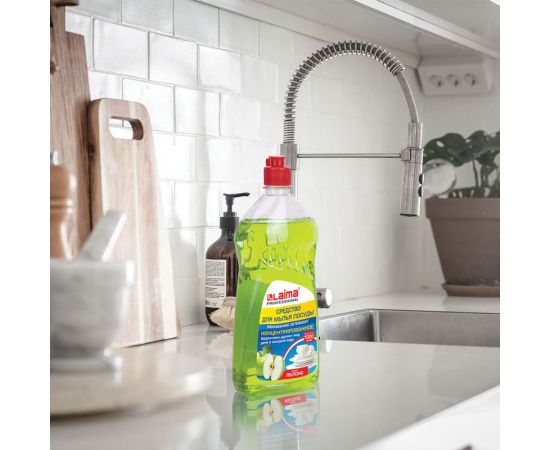 Средство для мытья посуды ЛАЙМА PROFESSIONAL Яблоко 604648 – изображение 4