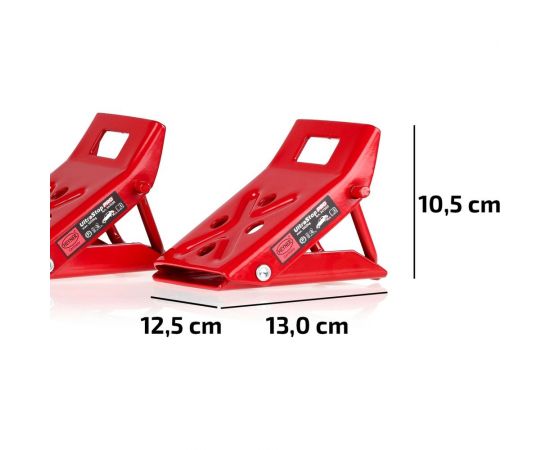 Противооткатный упор Heyner 1 т. металл в комплекте 2 шт. 347500 – изображение 3