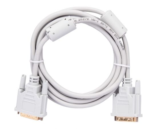 Кабель Bion DVI-D dual link 25M/25M, экран, ферритовые кольца, 1.8м BXP-CC-DVI2-018 