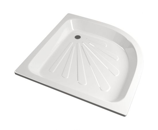 Поддон MIXLINE полукруг 0,9x0,9x0,15 стальной d 50 505184 