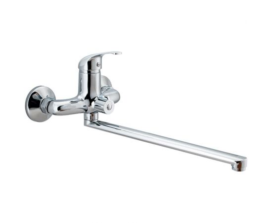 Смеситель для ванны Ekko длинный излив переключатель в корпусе E22109 