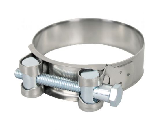 Силовой хомут из нержавеющей стали KRAFT W2, 80-85 мм, уп. 5 шт. KT 880529 