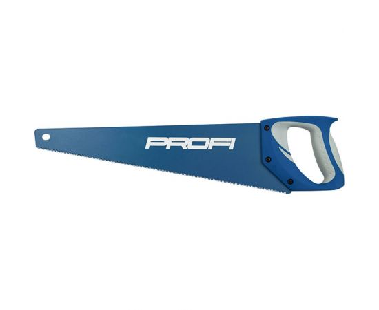 Пила по дереву РемоКолор PROFI, синее тефлоновое покрытие, 11-12 TPI, 400 мм, 42-3-840 