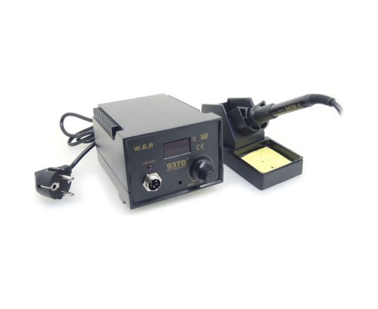Цифровой антистатический паяльник W.E.P 937D+ 60Вт М0951874 