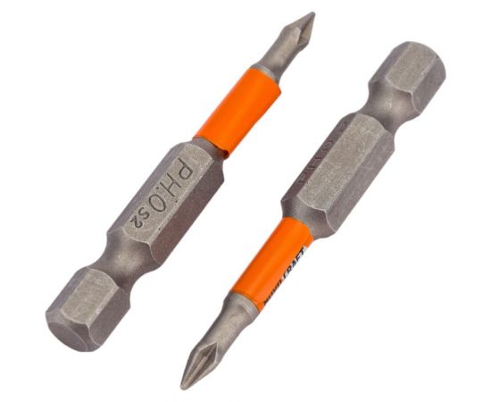 Биты для шуруповерта PH0, 50 мм, сталь S2, 10 шт NOVOCRAFT B42-21-0500A 