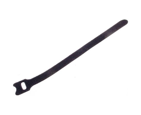 Хомут для кабеля Hyperline WASN-180-BK-10 липучка, 180x15 мм, черный, 10 штук 397495 