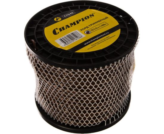 Корд триммерный Magic, нож для отреза (3 мм, 168 м) CHAMPION C7043 – изображение 2