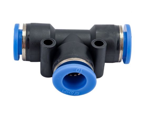 Тройник цанговый T-образный соединительный 10 мм SHPI PUT 10 – изображение 4