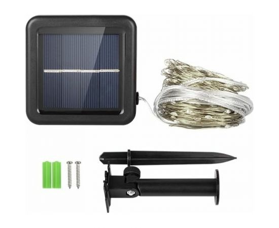 Солнечный светильник ФАZА SLR-G03-200W нить, хол. бел. 200 LED 5033337 – изображение 4