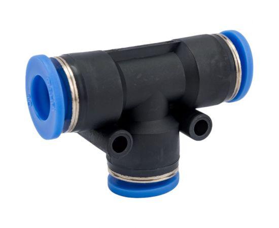 Тройник цанговый T-образный соединительный 10 мм SHPI PUT 10 – изображение 3