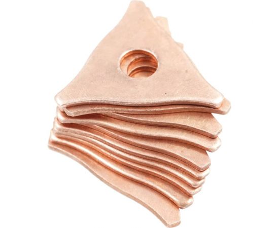 Треугольные приварочные шайбы 50 мм, 10 шт/упаковка WIEDERKRAFT WDK-F015 – изображение 2