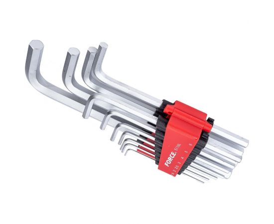 Набор средних Г-образных шестигранников 1,5-12 мм, 11 предметов FORCE 5116L – изображение 2