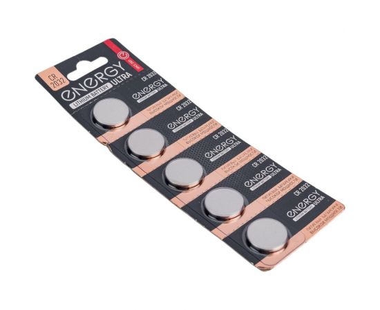 Литиевая батарейка ENERGY Ultra CR2032/5B 104984 – изображение 3