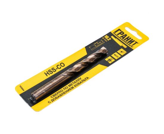 Сверло по металлу HSS-Co (10.2х133/87 мм) ГРАНИТ 165004 – изображение 4